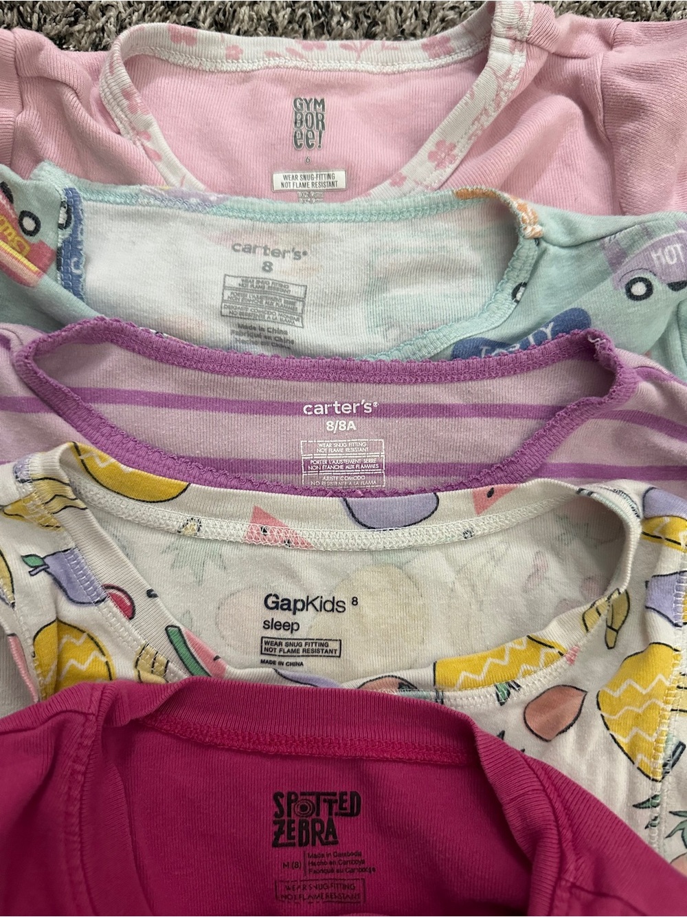 Girl’s Summer Pajamas - Picture 2 of 2